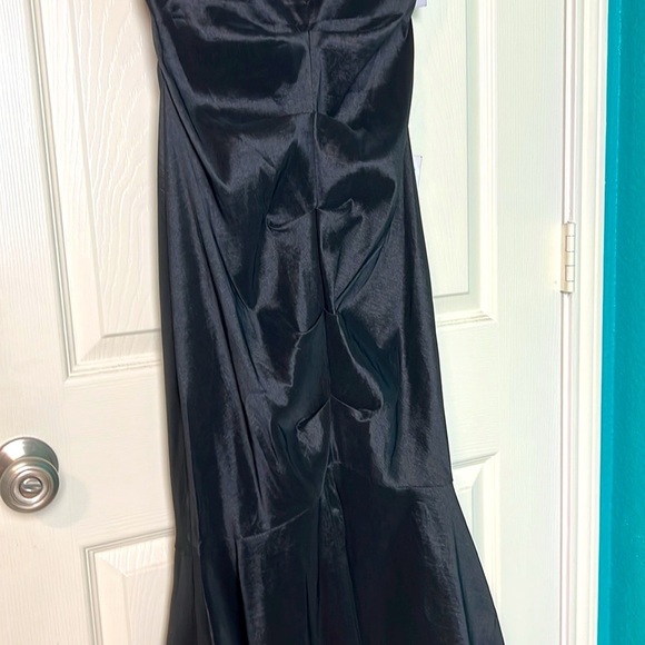 X scape Prom Dress black color size 10 - Picture 4 of 9